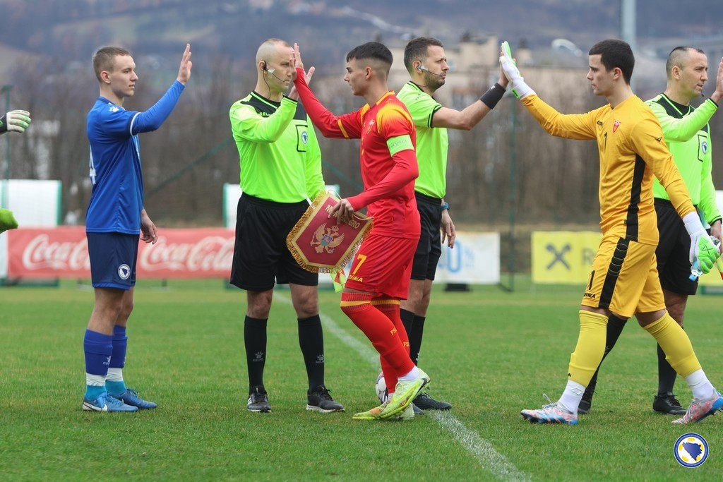 Juniorska reprezentacija BiH remizirala sa Crnom Gorom